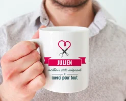 Mug personnalisé remerciements - Personnel Soignant