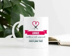 Mug personnalisé remerciements - Personnel Soignant