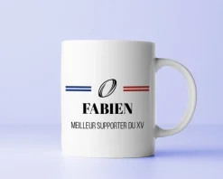 Mug personnalisé rugby - Supporter Rugby