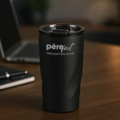 Mug vortex personnalisé - Père-fect