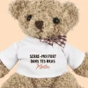 Ourson en peluche personnalisable - Message