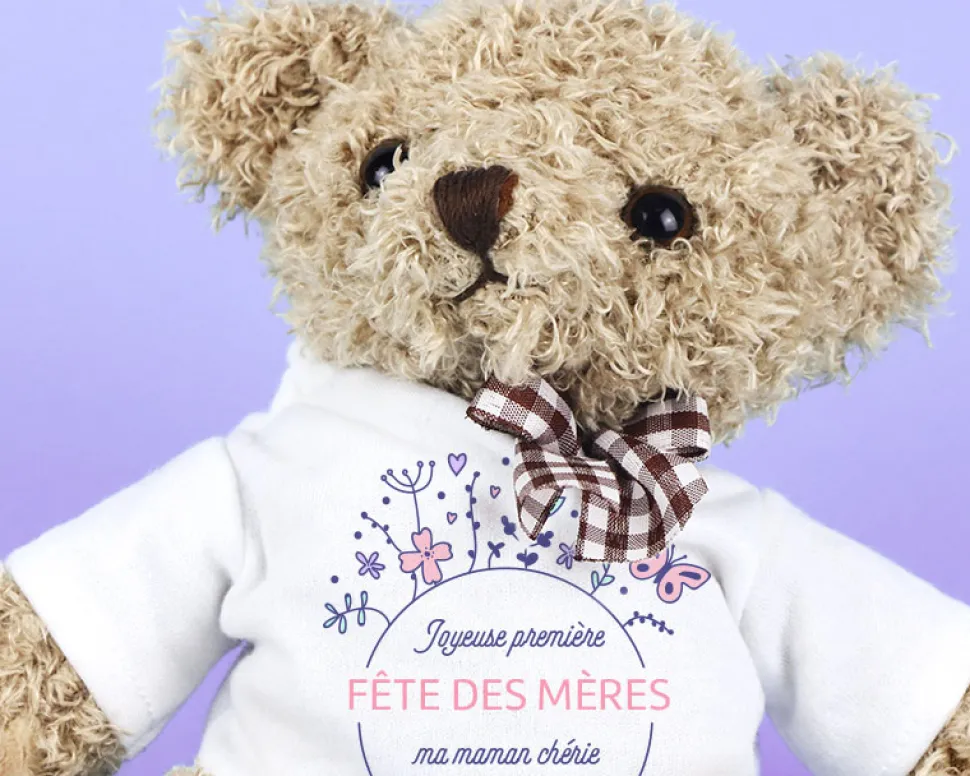 Ourson personnalisé - Collection Première Fête des Mères