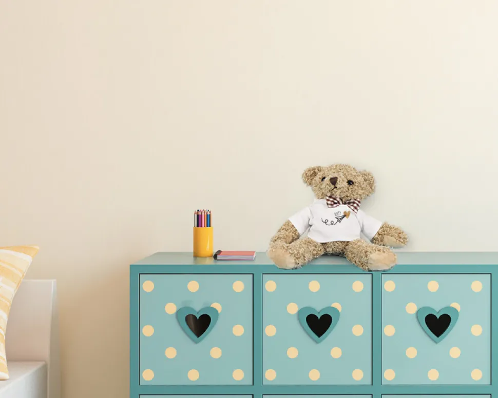 Ourson personnalisé - L'avion de ton coeur