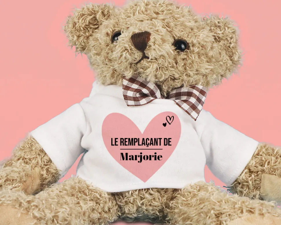 Ourson personnalisable - Le remplaçant de