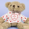 Ourson Petit coeur rouge