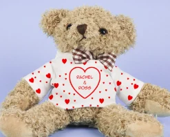 Ourson Petit coeur rouge