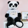 Panda Géant Personnalisable - Prénom