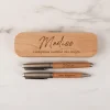 Parure de stylos personnalisés - Prénom