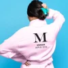 Peignoir personnalisé - Monogramme