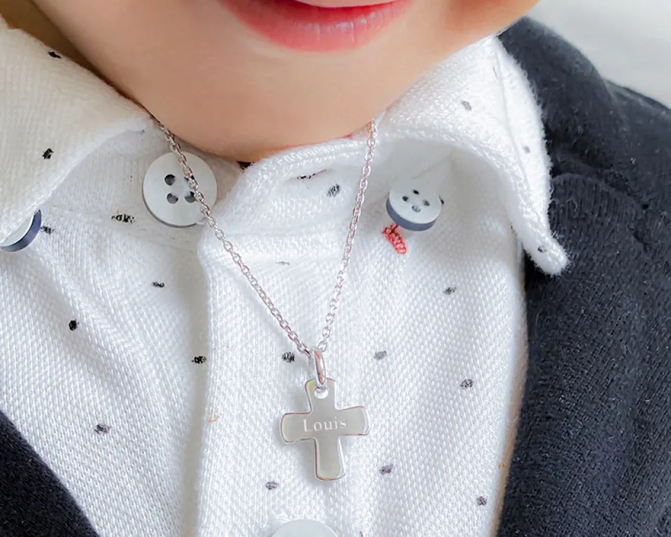 Pendentif Croix personnalisable