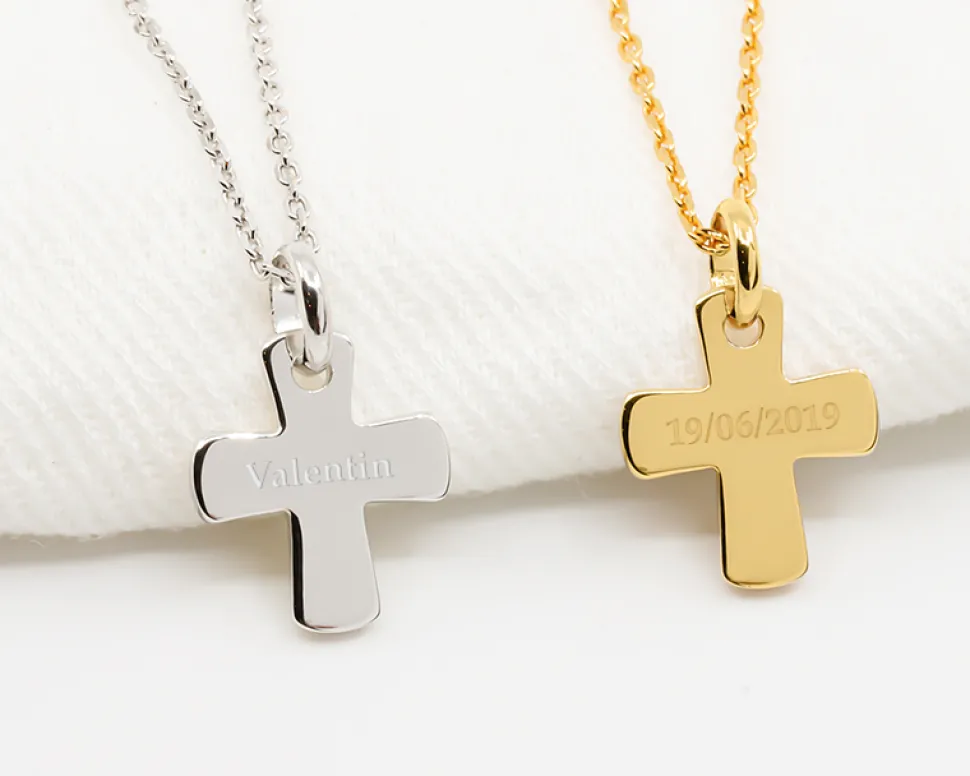 Pendentif Croix personnalisable