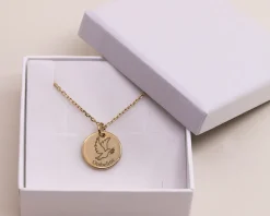 Pendentif personnalisable - Colombe