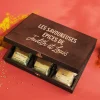 Petit coffret d'épices gravé Message - 9 épices du monde