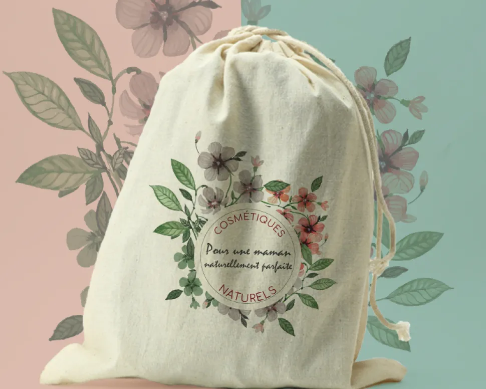 Petit Pochon Personnalisable - Cosmétiques Naturels