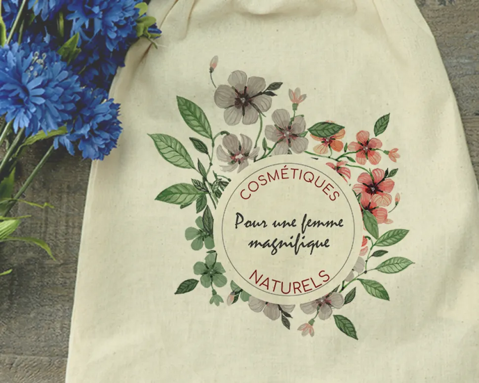 Petit Pochon Personnalisable - Cosmétiques Naturels