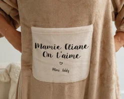 Plaid à manches personnalisé - Grand Mère