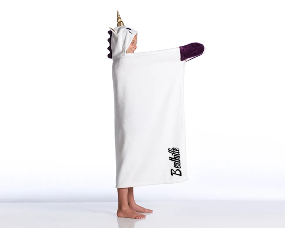 Plaid enfant personnalisé - Licorne