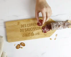 Planche apéritif personnalisable - Message