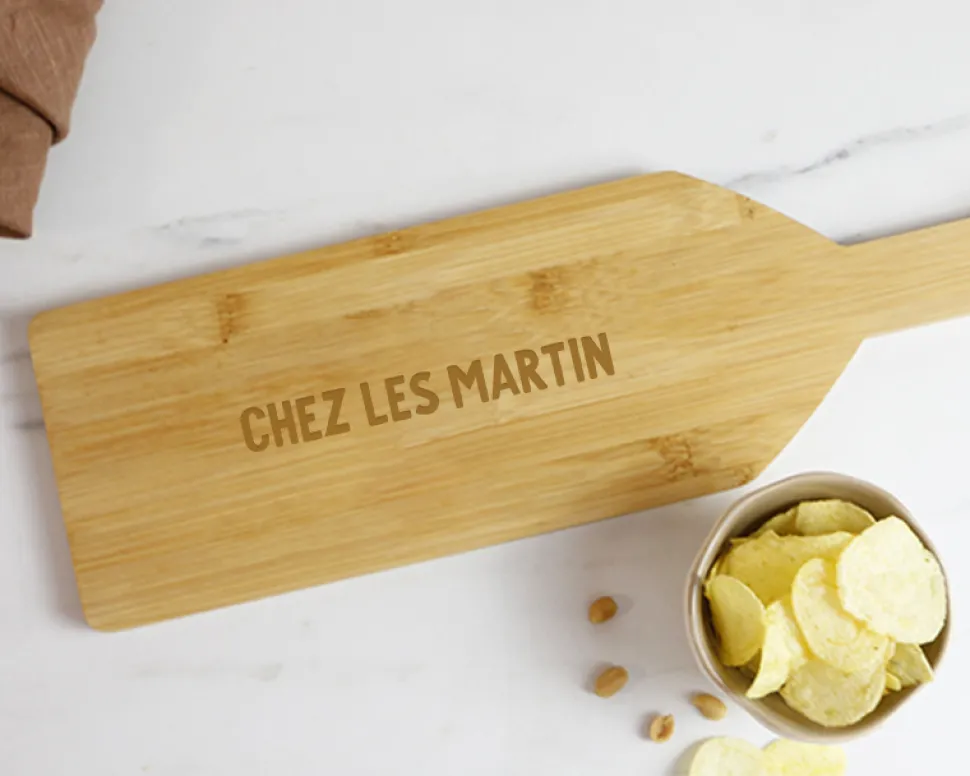 Planche apéritif personnalisable - Message