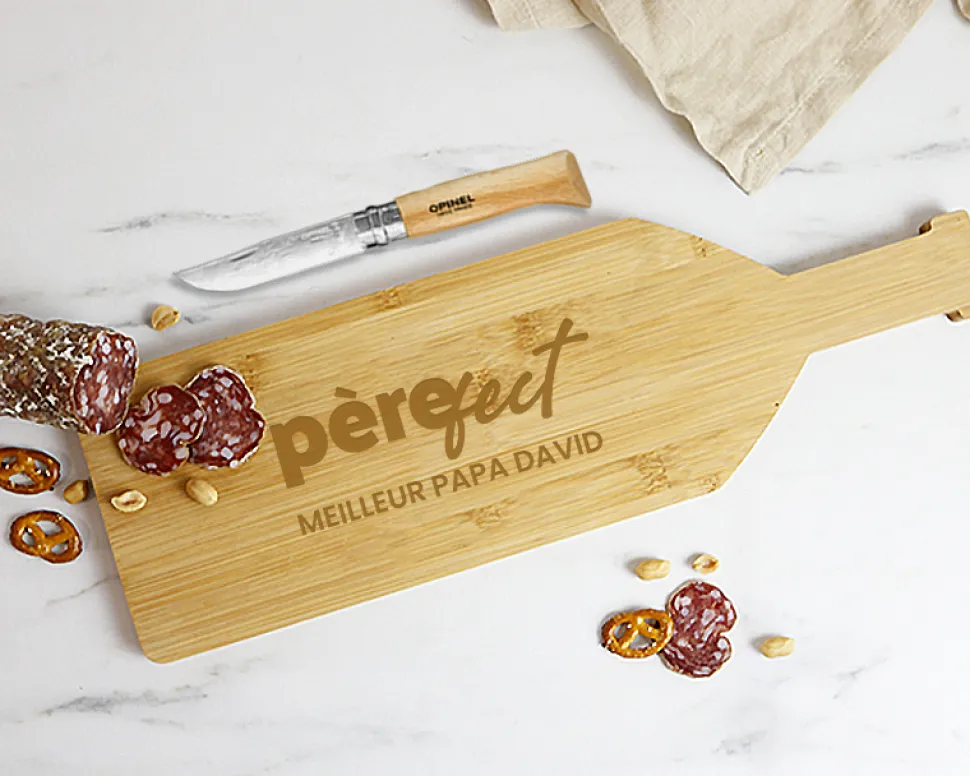 Planche apéritif personnalisable - Père-fect
