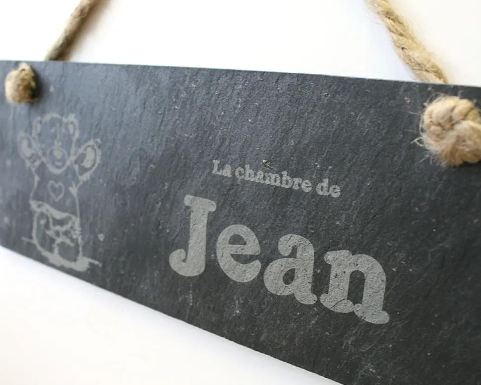 Plaque de porte enfant - Teddy Bear Happy