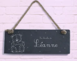 Plaque de porte enfant - Teddy Bear Câlin