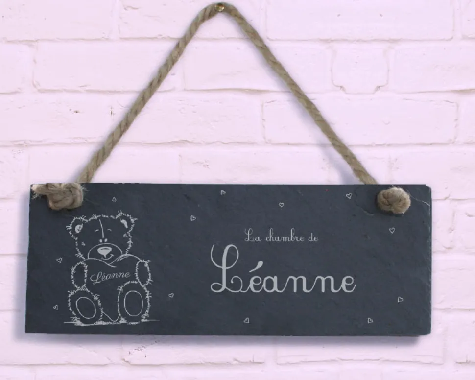 Plaque de porte enfant - Teddy Bear Câlin