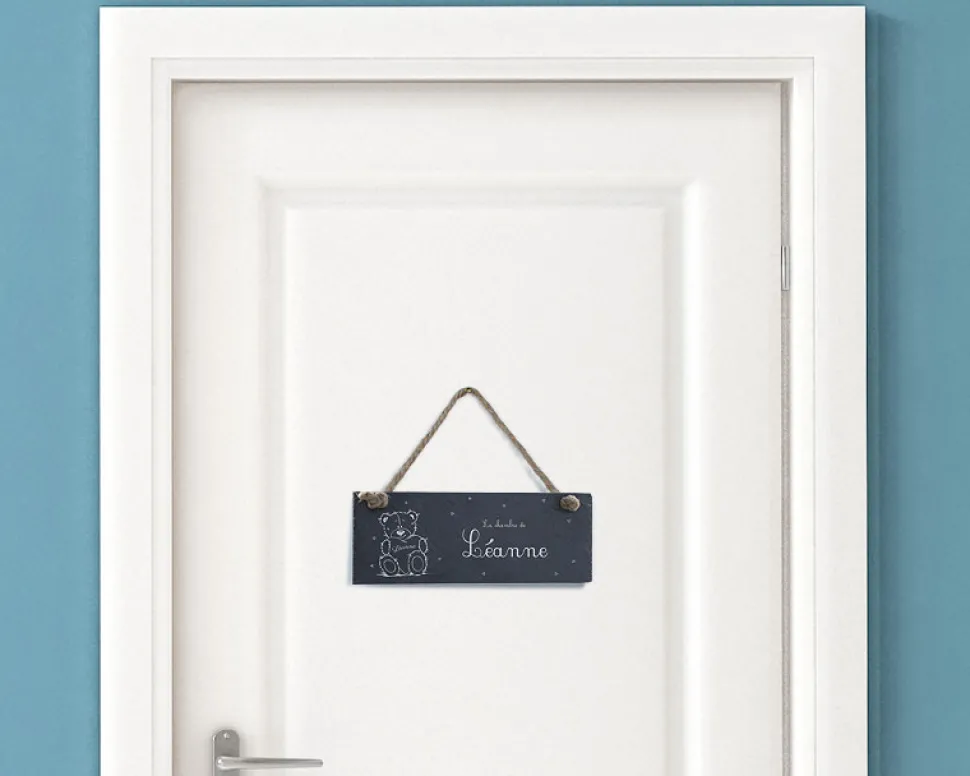 Plaque de porte enfant - Teddy Bear Câlin