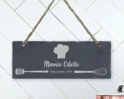 Plaque de porte personnalisée - Cuisine de Mamie