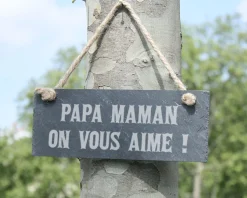 Plaque de porte personnalisée - Message