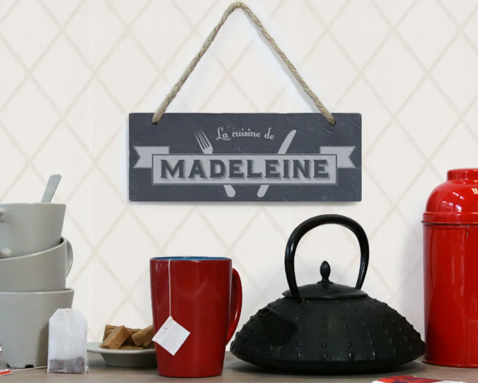 Plaque de porte personnalisée - Cuisine