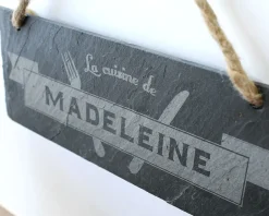 Plaque de porte personnalisée - Cuisine