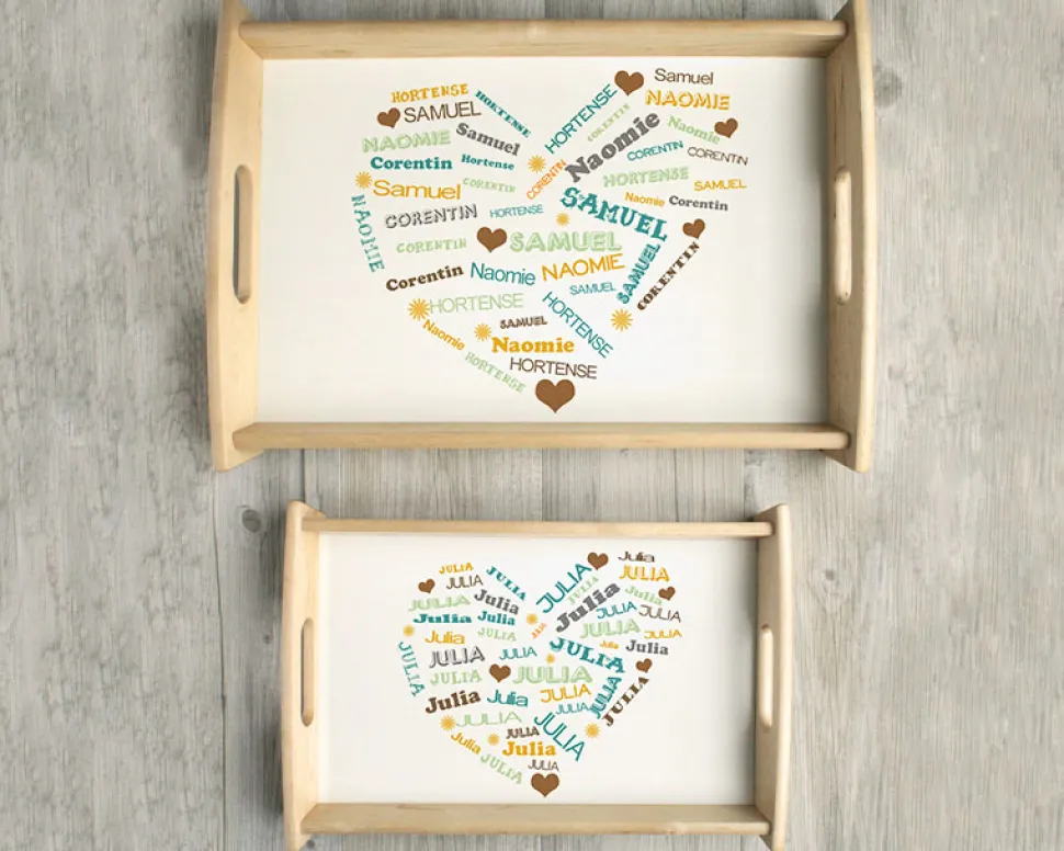 Plateau Coeur Famille
