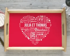 Plateau mots d'Amour