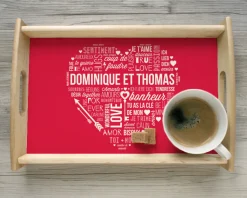 Plateau mots d'Amour