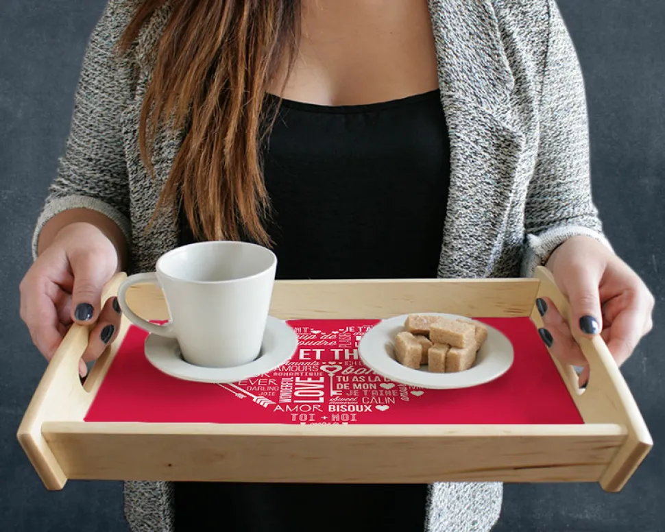 Plateau mots d'Amour
