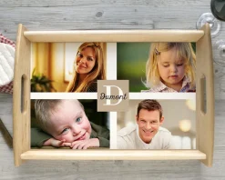 Plateau Multi-Photos Famille