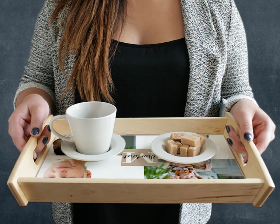 Plateau Multi-Photos Famille