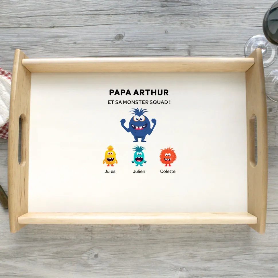 Plateau personnalisé - Famille Monstres