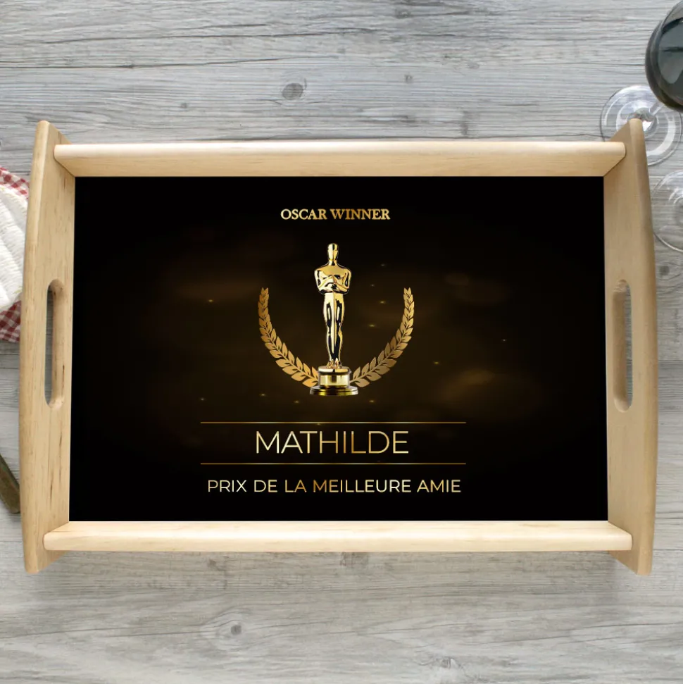 Plateau personnalisé - Oscars