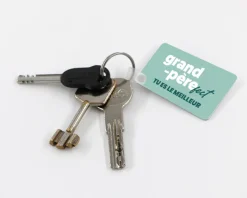 Porte clé personnalisé - Grand Père-fect