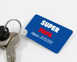 Porte-clé personnalisé - Super