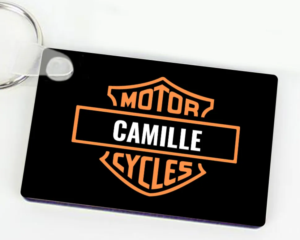 Porte-clés personnalisé - Biker