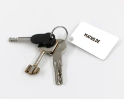 Porte-clés personnalisé - Message