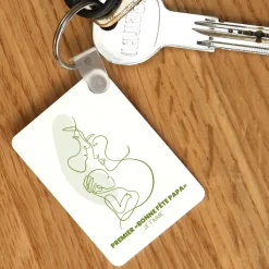 Porte-clés personnalisé - Naissance d'un lien