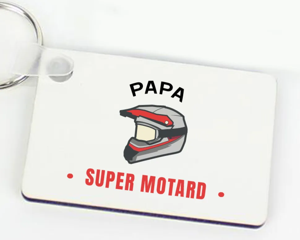 Porte-clés personnalisé - Passion Moto