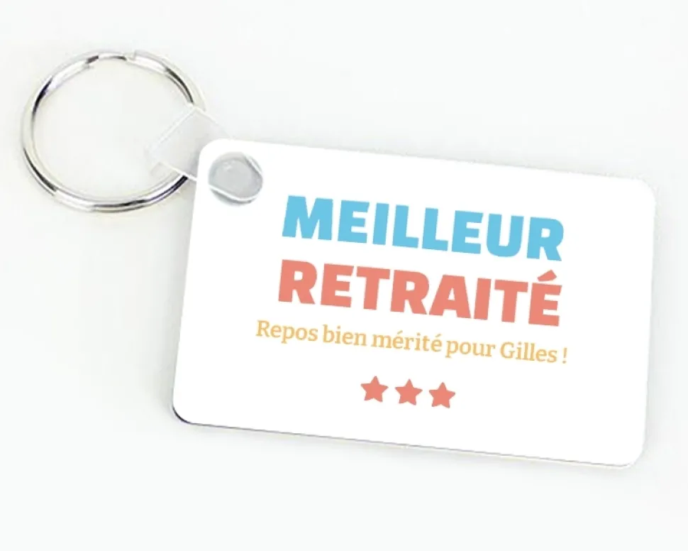 Porte-clés personnalisable - Meilleur / Meilleure
