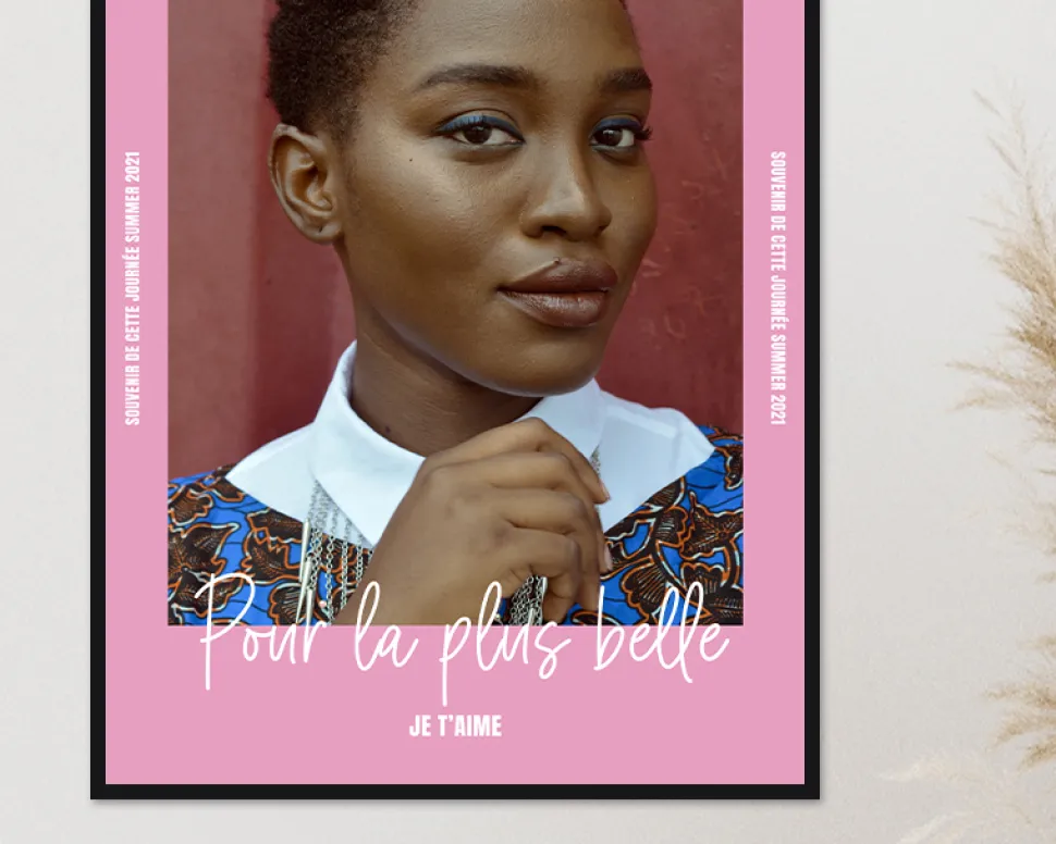 Poster personnalisé - Photo