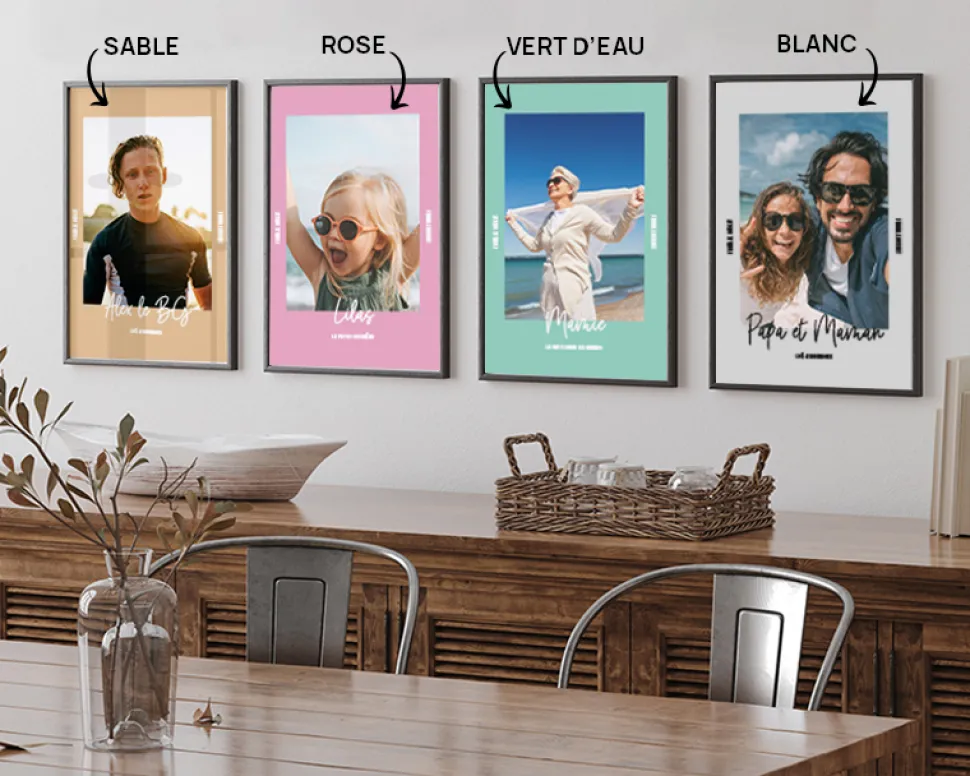 Poster personnalisé - Photo