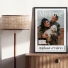 Poster photo personnalisé - Fausse Une de Magazine Couple